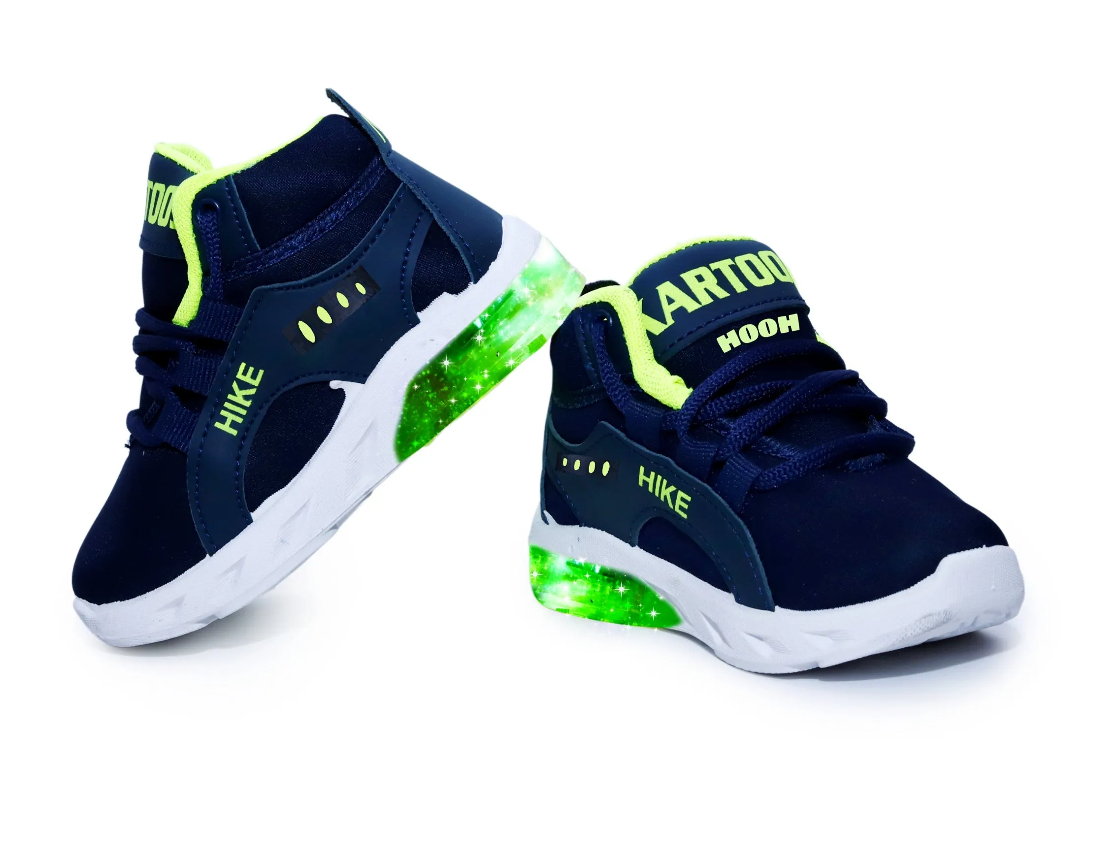 Hooh kids LED light shoes for boys and girls