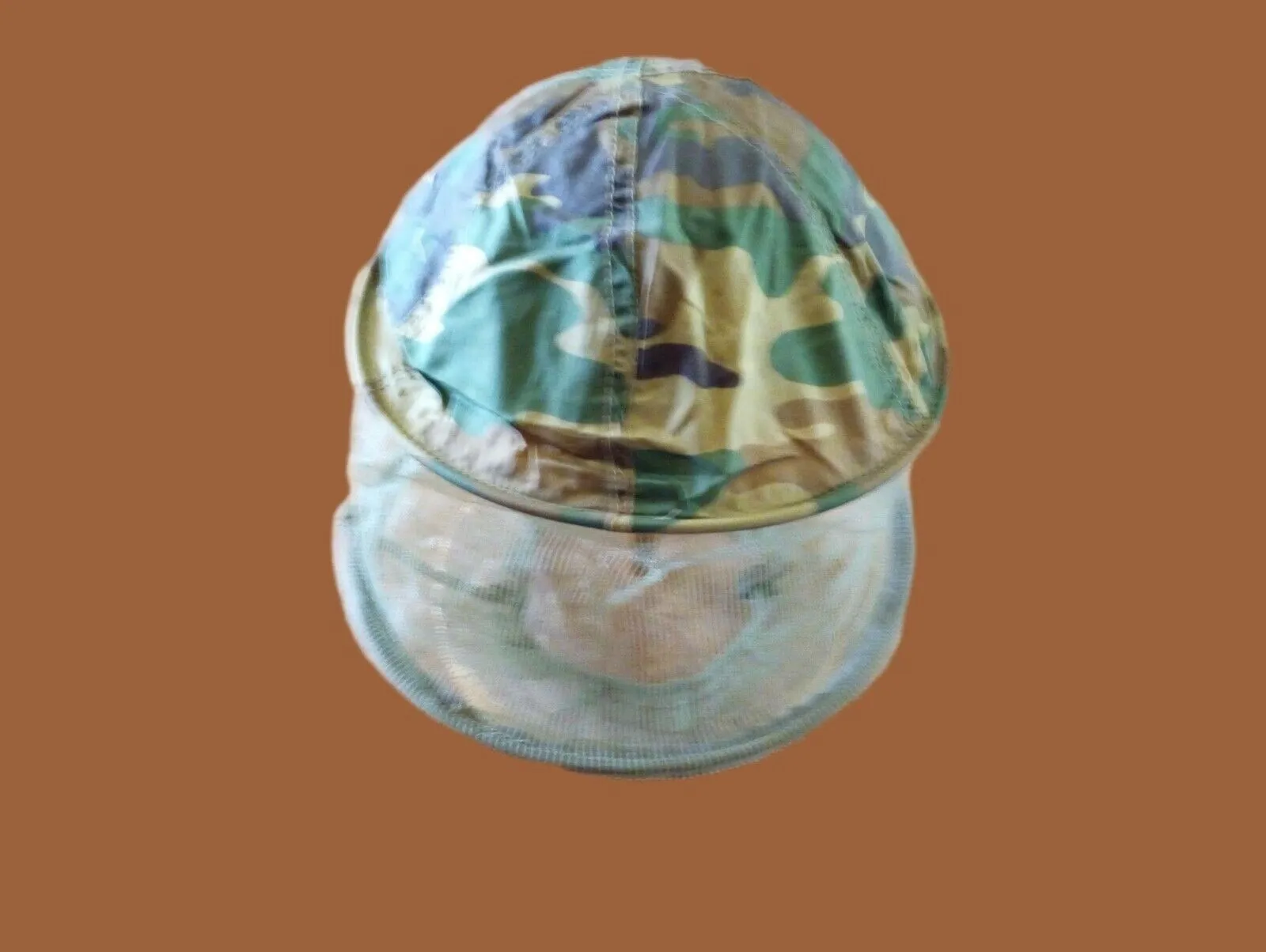 INSECT HEADNET WITH MOSQUITO NET NEW 1 PIECE CAMOUFLAGE NEW