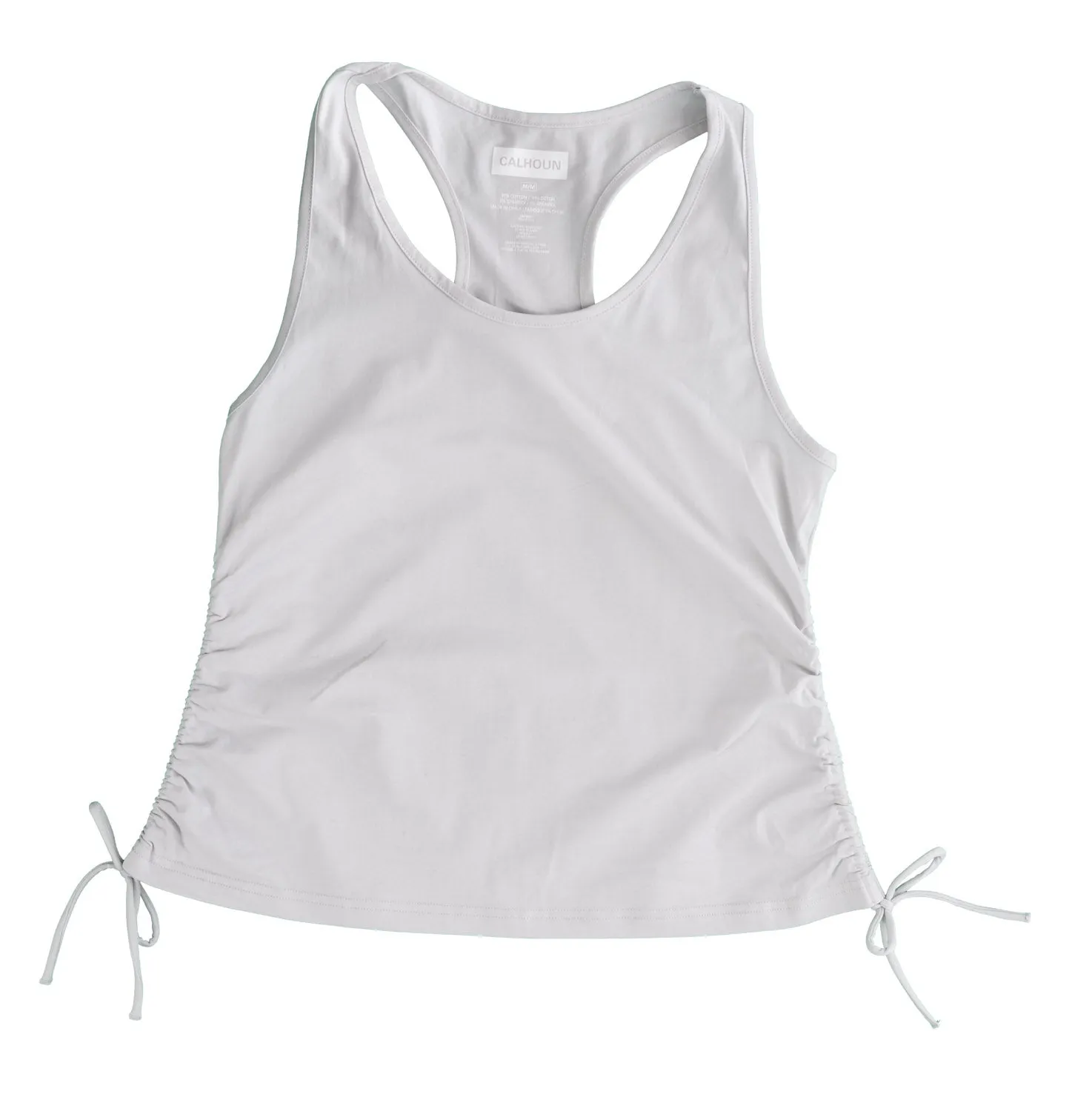 Ladies Active Tank in Light Grey