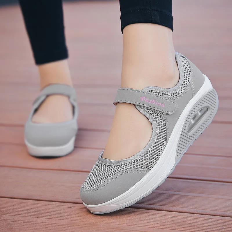 Ladies Walking Sneakers