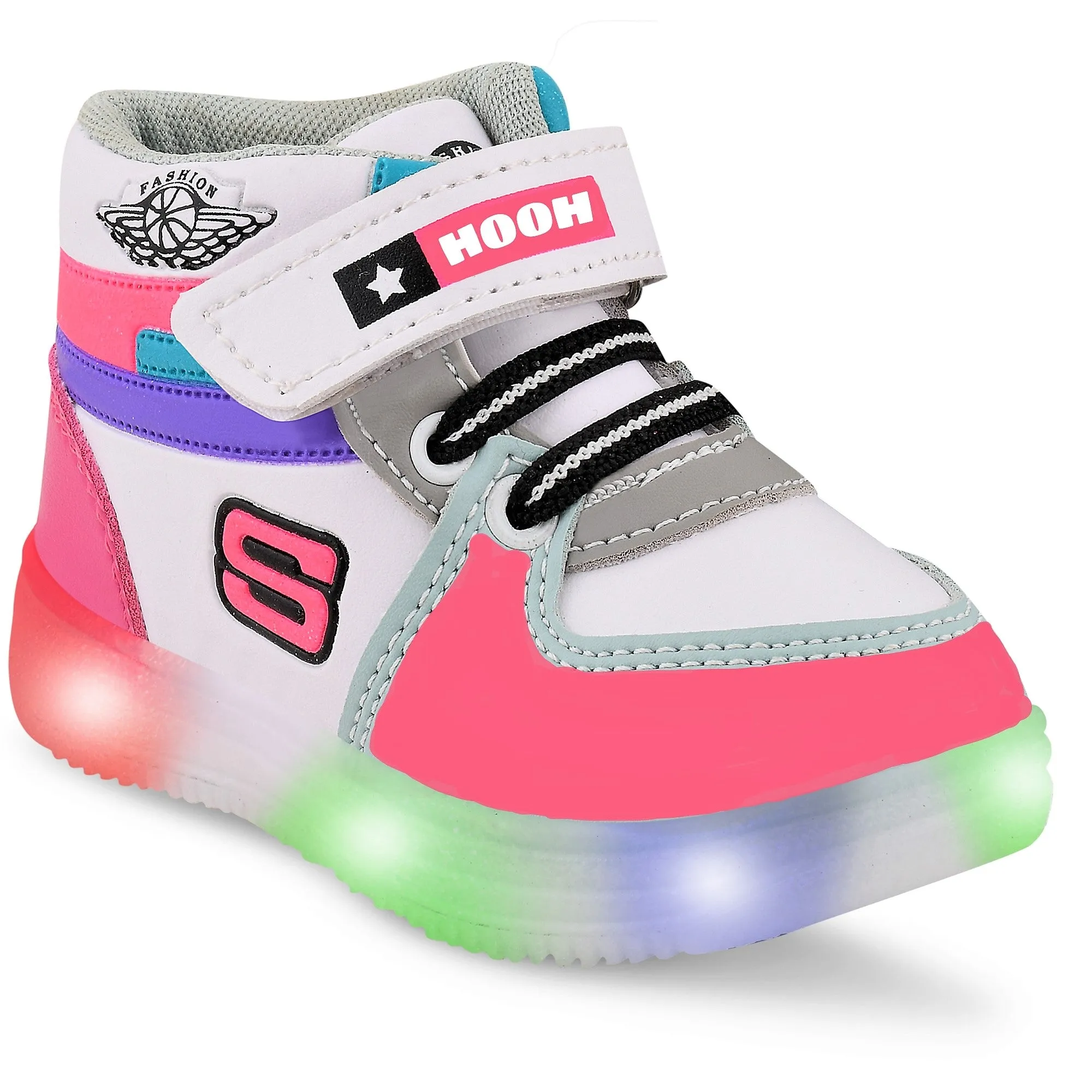 Latest Kids shoes for boys and girls NITRO Fashion LED Light  Shoes 0 months to 15 years