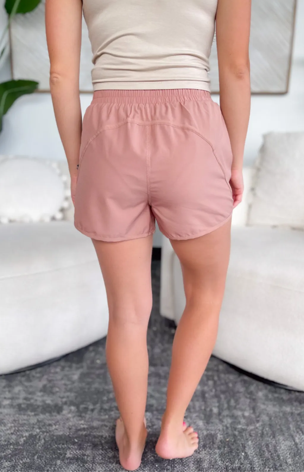 Leighton Ginger Active Shorts