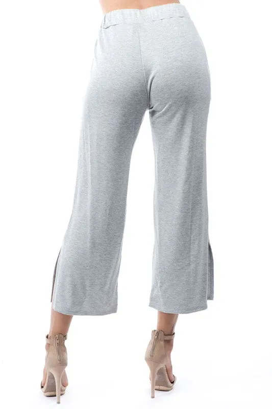 Light grey super soft pants - fleece inside!
