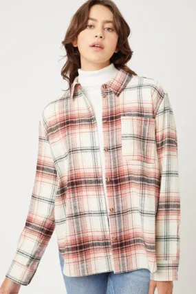 Love Tree Women's Flannel Top