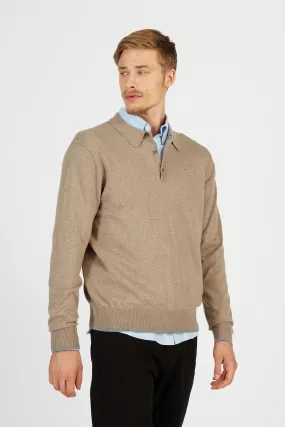Maglione uomo Blue Ribbon in misto cashmere regular fit