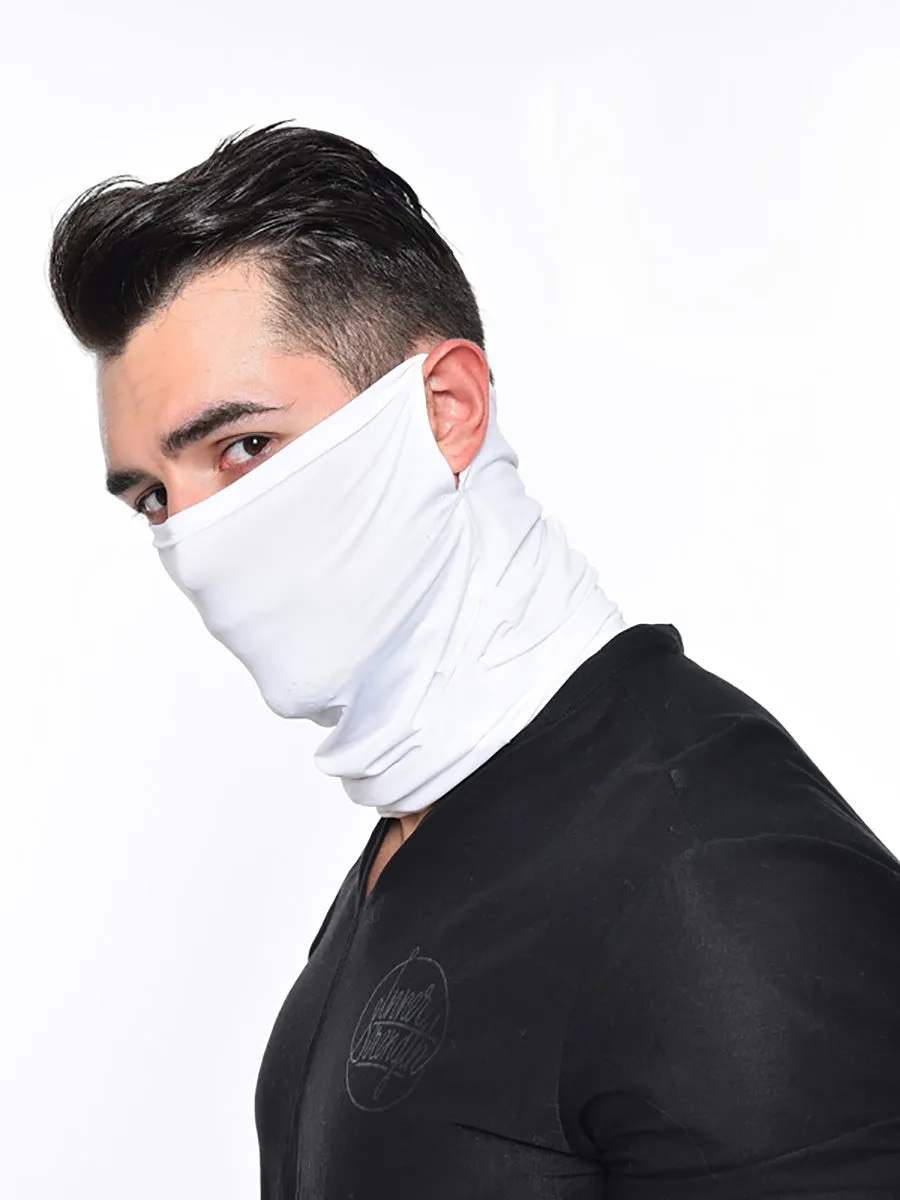 Men's Hanging Ears Ice Silk Protective Neck Gaiter Wholesale for Motorcycle