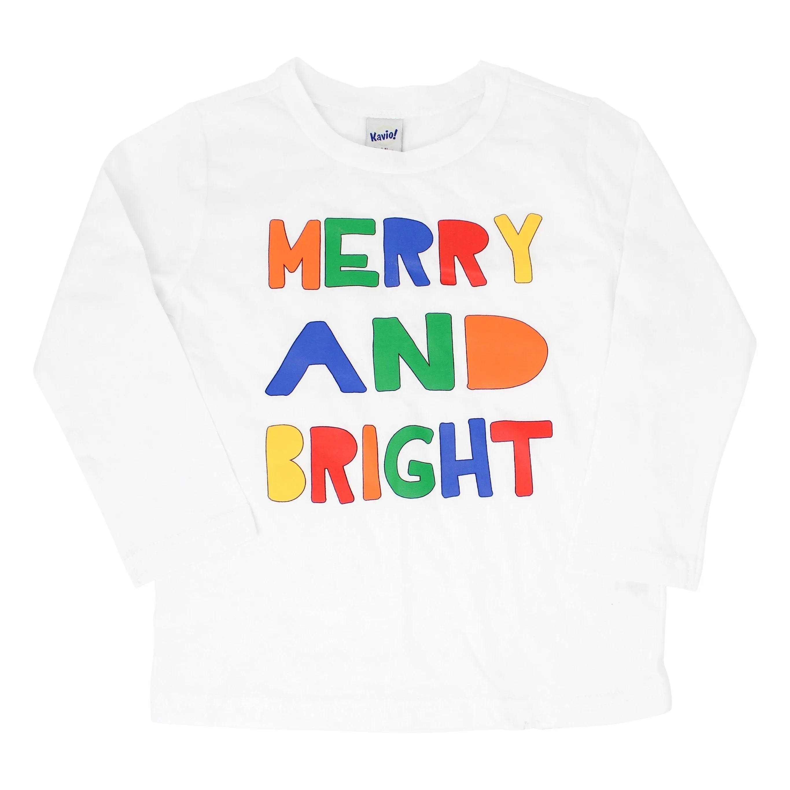 Merry & Bright | White Tshirt
