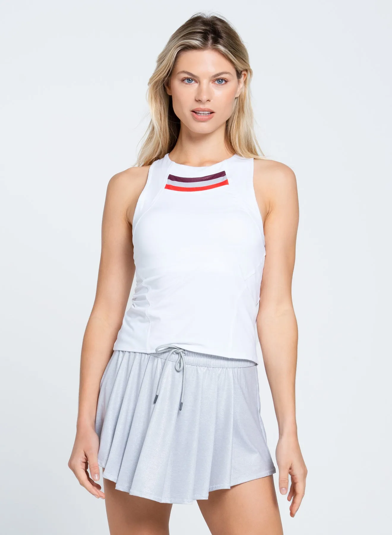 Metallic Stripe Tank