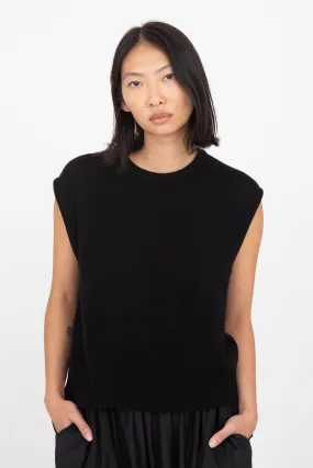 M.PATMOS Rex Cashmere Shell - Black