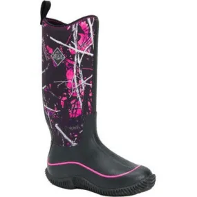Muck Women's Muddy Girl Hale 15" Soft Toe Waterproof Work Boot -Black- HAWMSMG