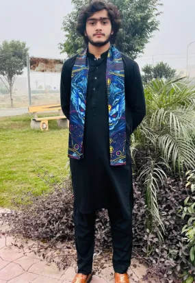 PAKISTAN BRAND SCARF FOR MEN - VIBRANT JOKER