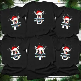 Personalized Christmas Name Family Shirts, christmas family shirt, christmas t shirts family