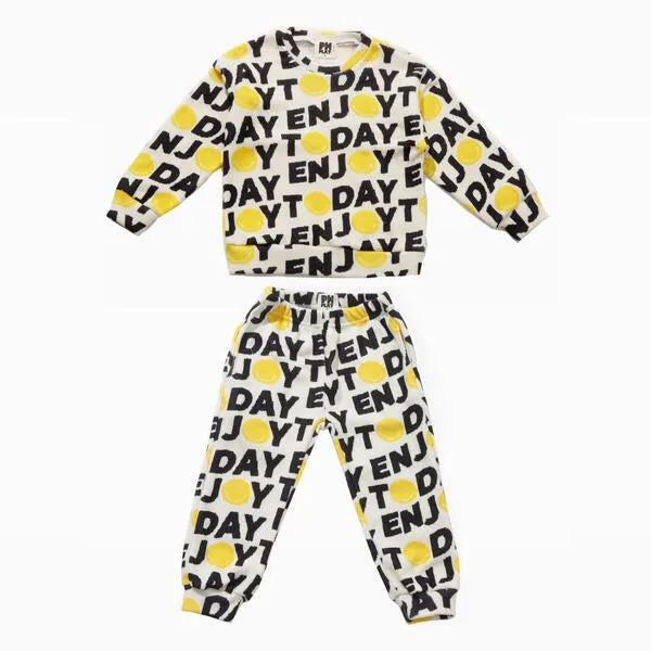 Print Sweatshirt Set