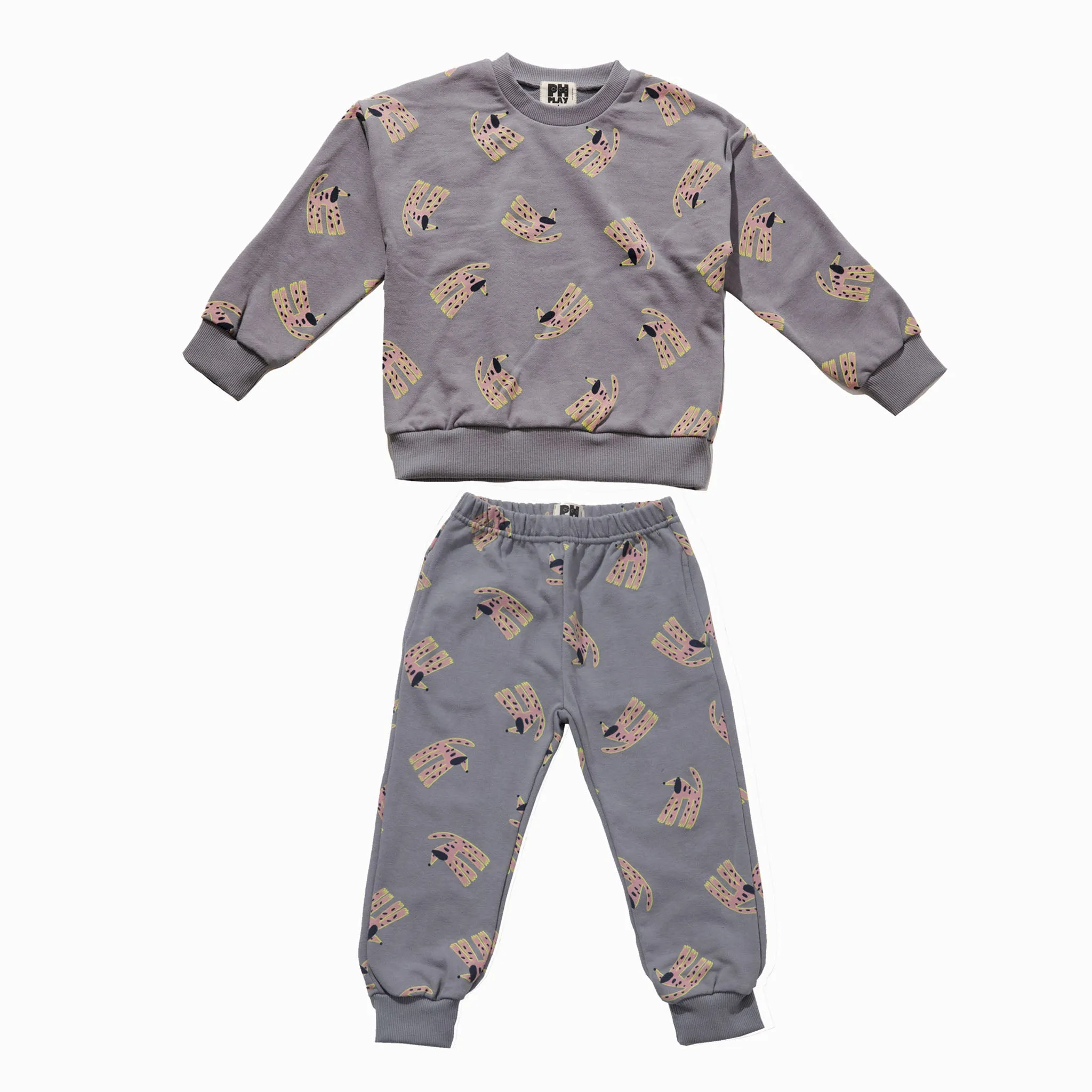Print Sweatshirt Set