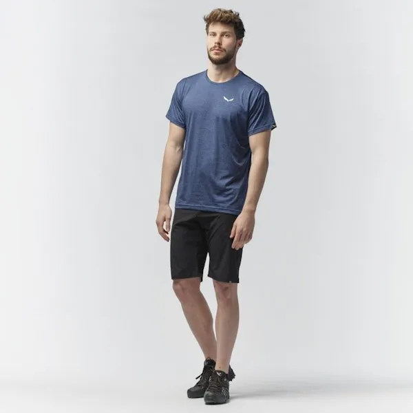 Puez Melange Dry Tee - Denim