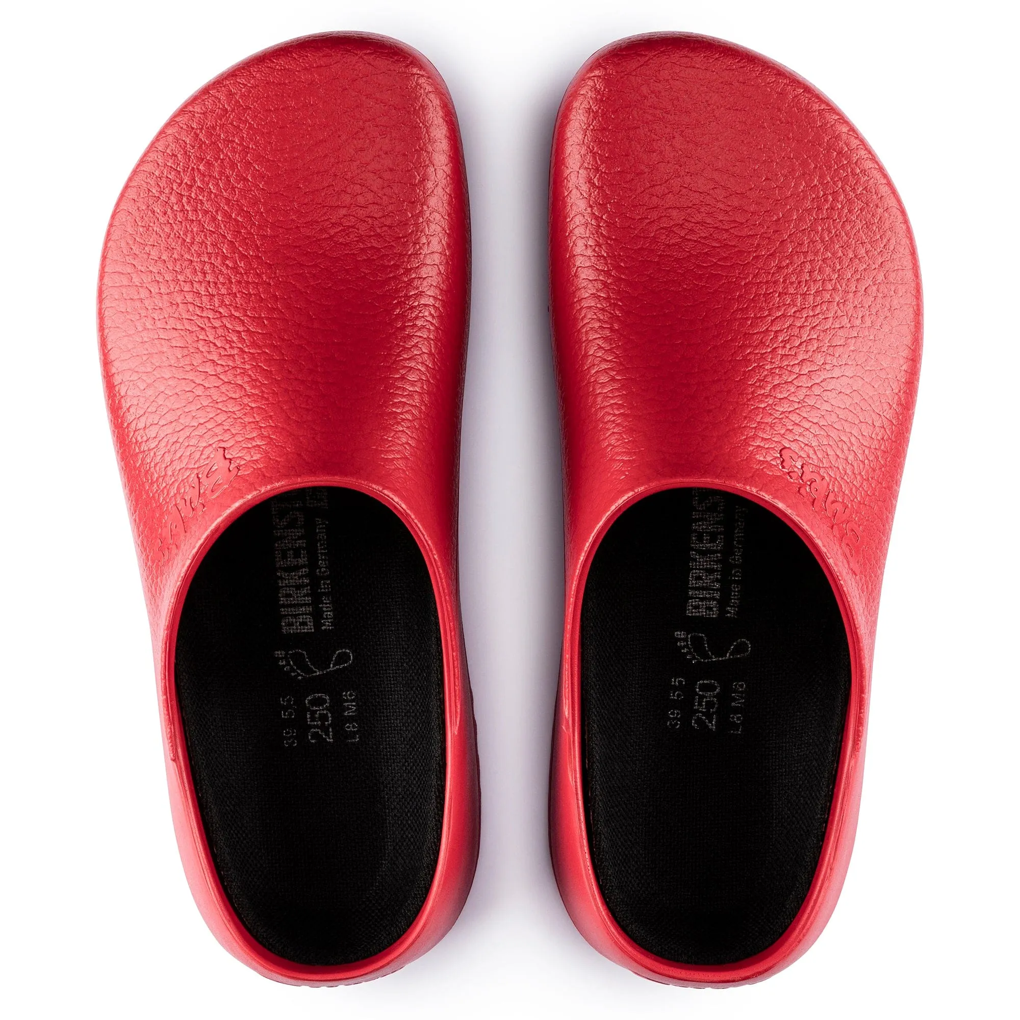 Red Super Birki Clogs for Restaurants | Birkenstock Professional Footwear