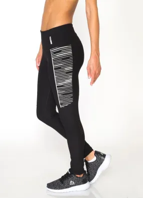 Reflective Print with Lazer Leggings