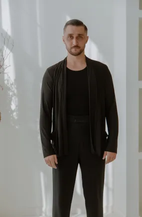 Roman Cardigan - Black
