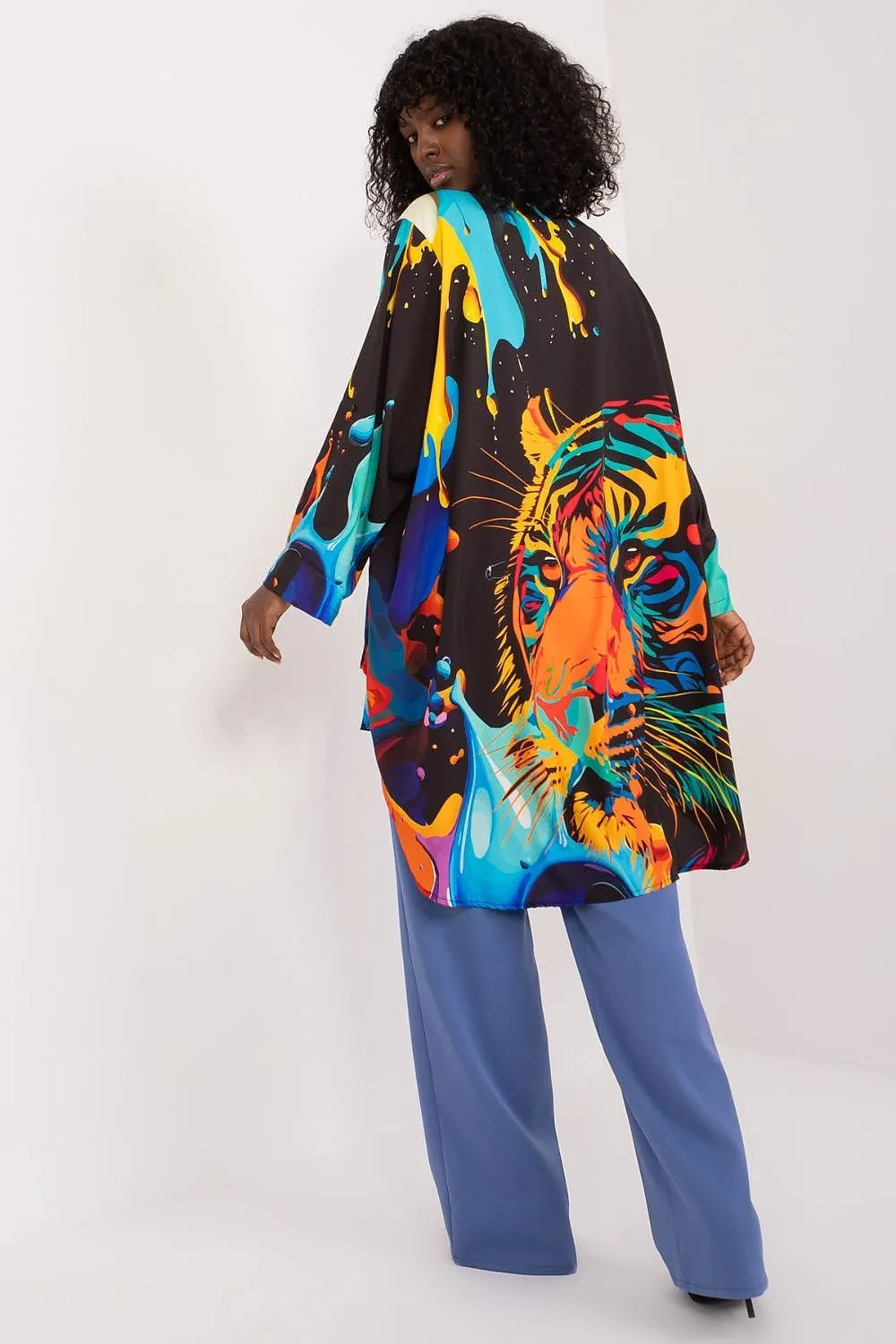 Safari Chic Animal Print Blouse