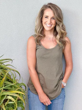 Sasha Tank - Khaki