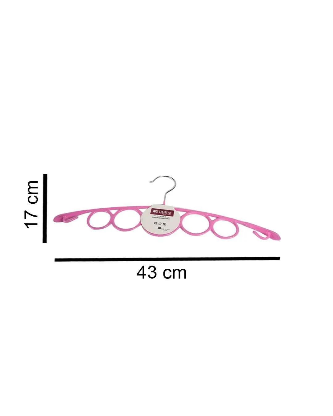 Scarf Hanger, Pink, Iron