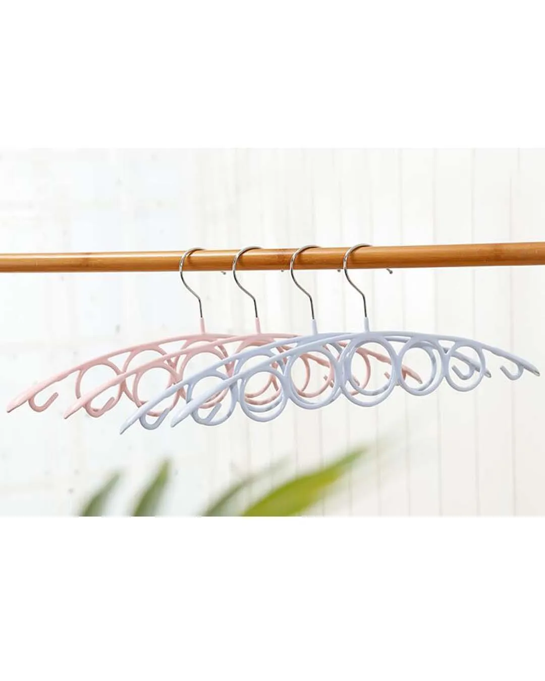 Scarf Hanger, Pink, Iron