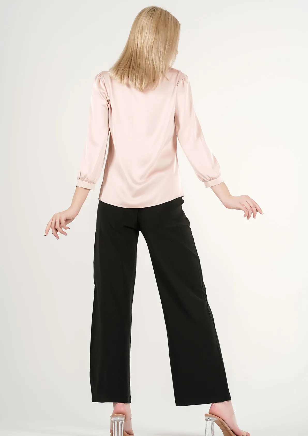 Scarlet Elegance: The Sophisticated Chic Top