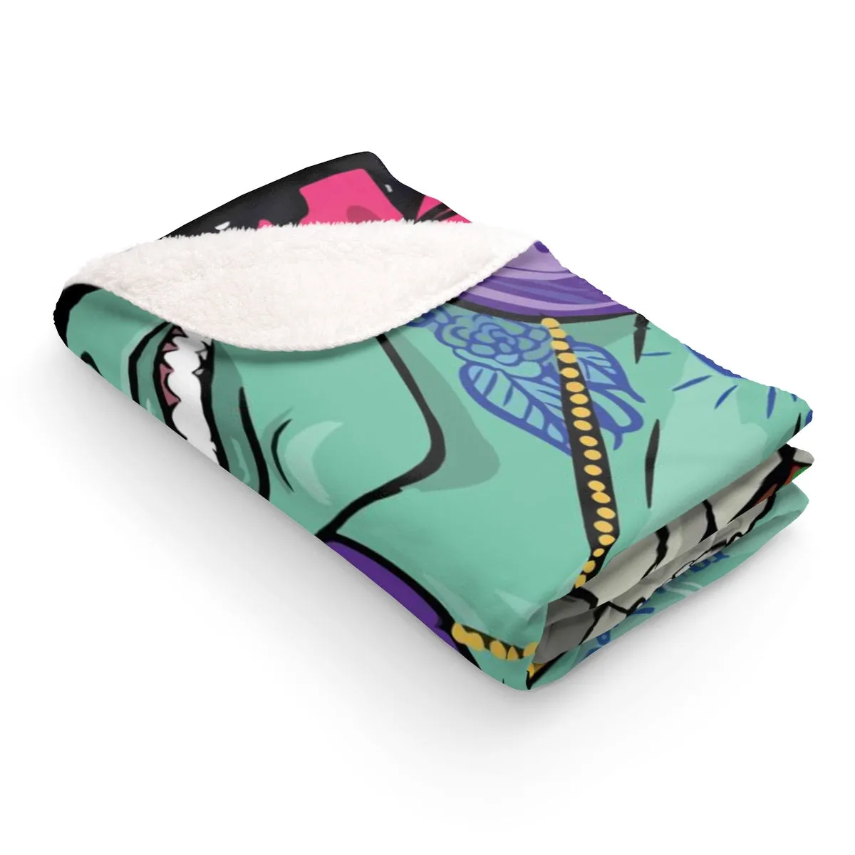 Sherpa Fleece Blanket - Munchies