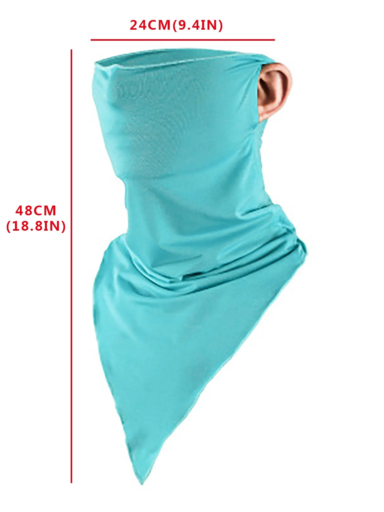 Simple Wholesale Solid Color Neck Gaiter for Outdoor Sports