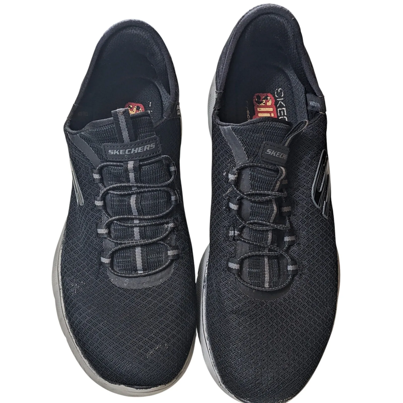 Skechers Slip Ins Shoes Men 10 Hand Free Athletic Sneakers Comfort Walking Light