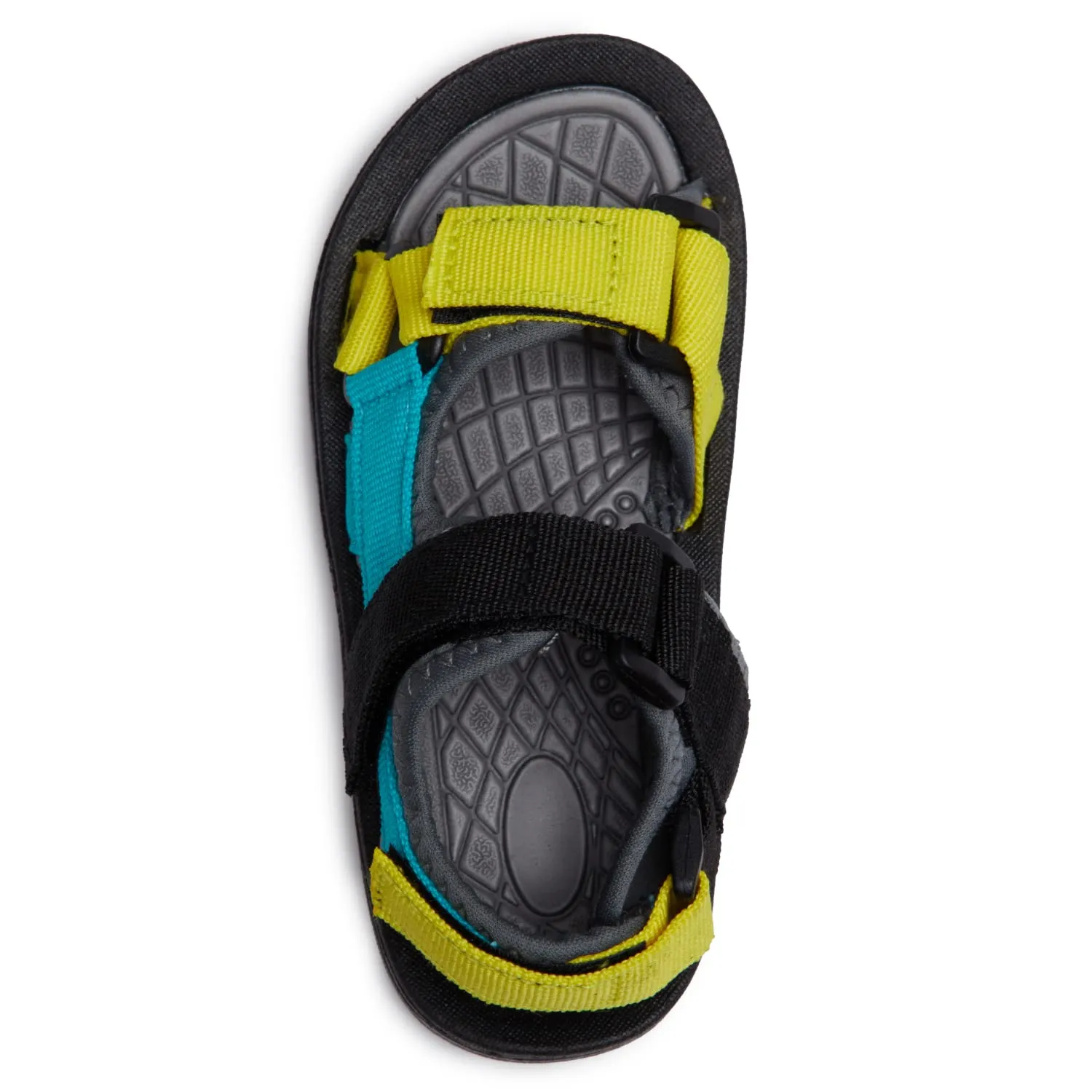 Skysole All Terrain Double Strap Sandals for Boys - Rubber Sole Amphibian Shoes for Beach, Pool, Hiking, Walking & Sports