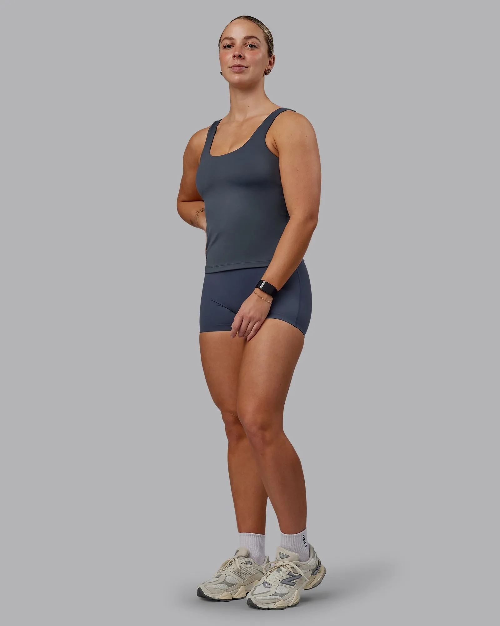 Staple Active Shelf Bra Tank - Turbulence