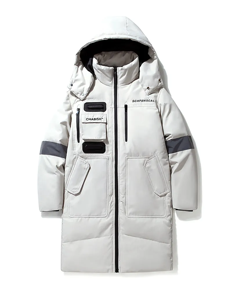 Techwear Windproof and Snowproof Warm Coat