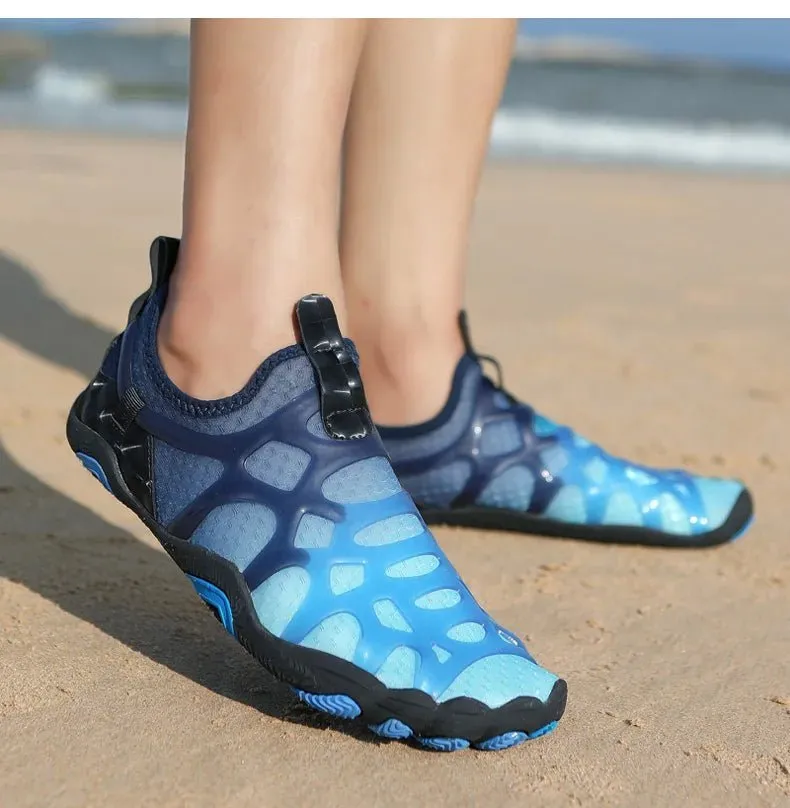 Unisex Quick-Drying Barefoot Water Shoes - Summer Beach and Swimming Aqua Shoes