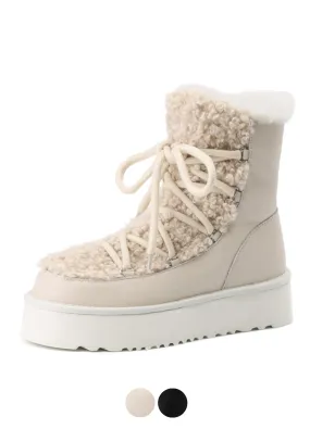 USS Shoes Hana Women's Snow Platform Boots
