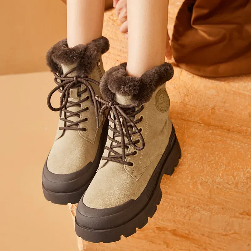 USS Shoes Montiel Women's Winter Platform Boots