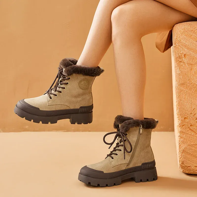 USS Shoes Montiel Women's Winter Platform Boots