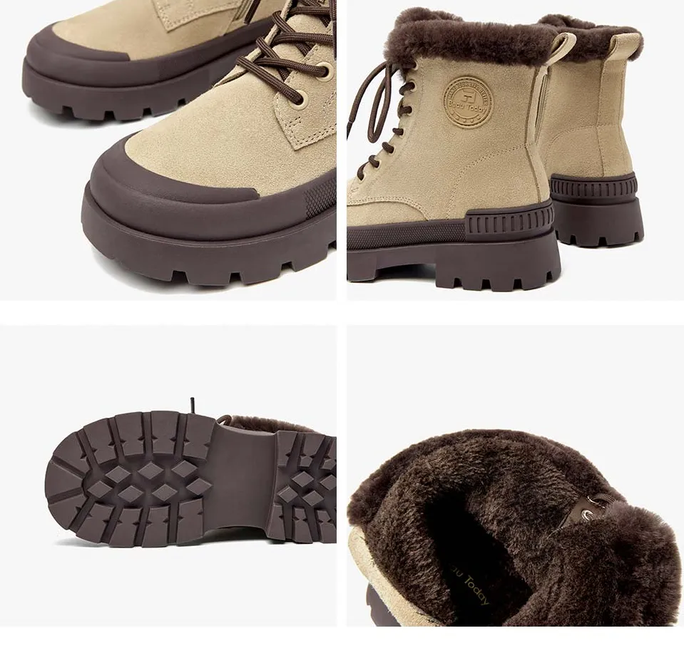USS Shoes Montiel Women's Winter Platform Boots