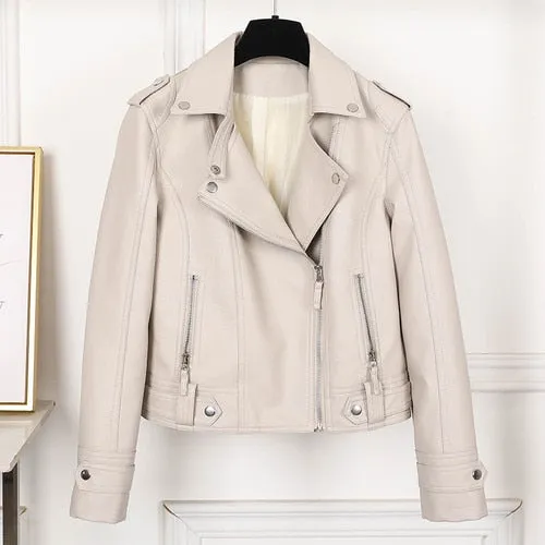 warm leather jackets with zipper