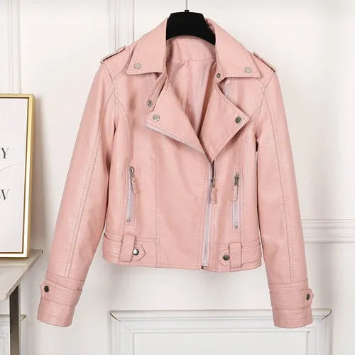 warm leather jackets with zipper