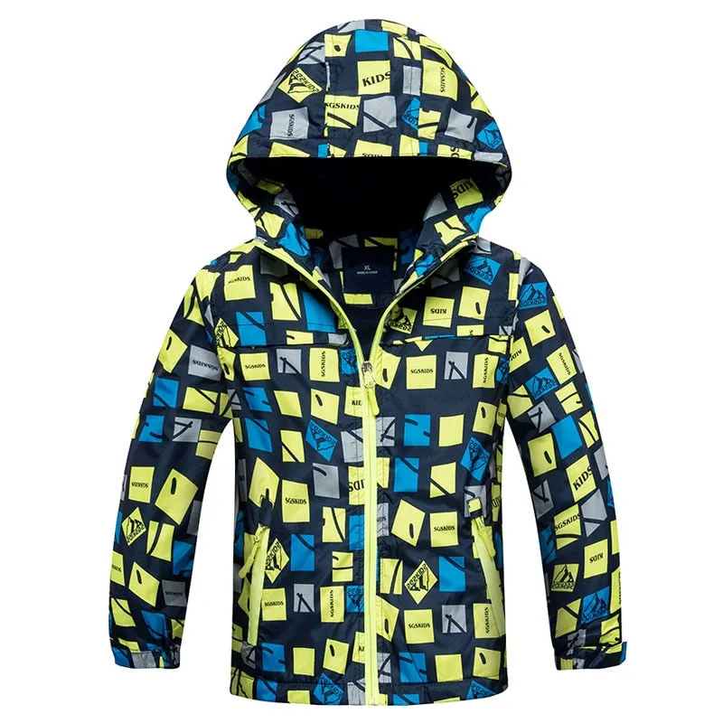 Waterproof & Windproof Hooded Jacket