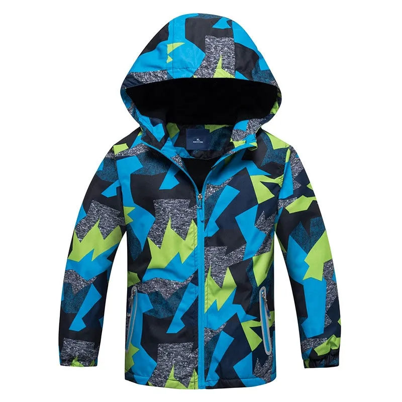 Waterproof & Windproof Hooded Jacket