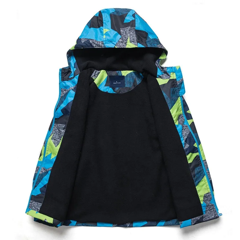 Waterproof & Windproof Hooded Jacket