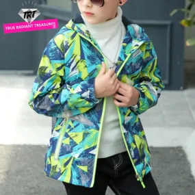 Waterproof & Windproof Hooded Jacket