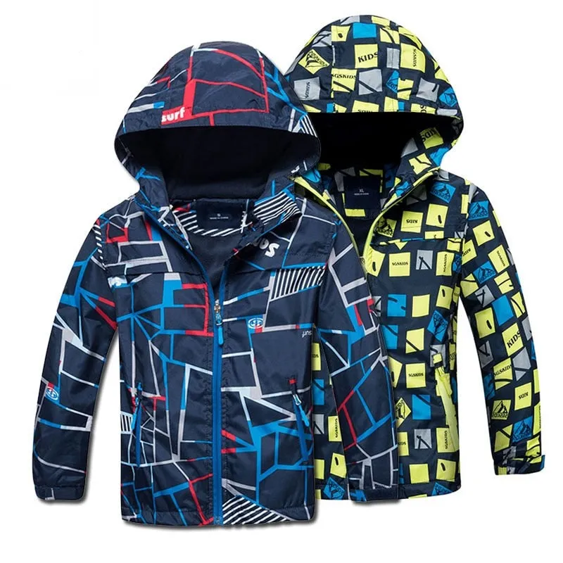 Waterproof & Windproof Hooded Jacket