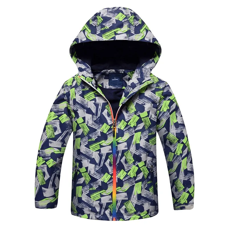 Waterproof & Windproof Hooded Jacket