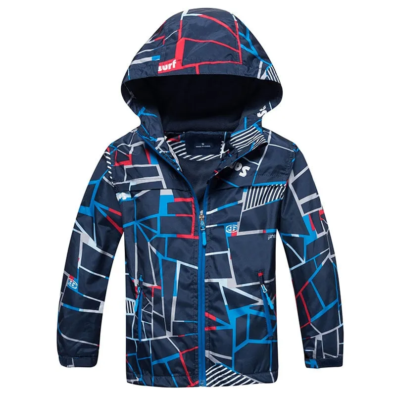 Waterproof & Windproof Hooded Jacket