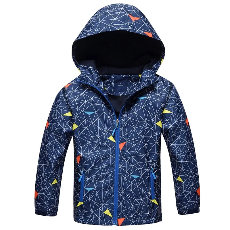 Waterproof & Windproof Hooded Jacket
