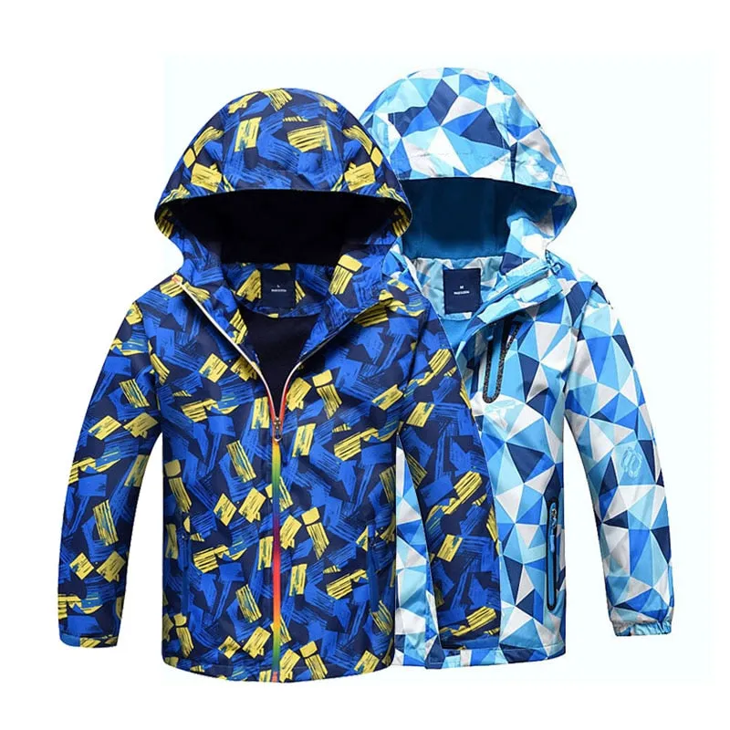 Waterproof & Windproof Hooded Jacket