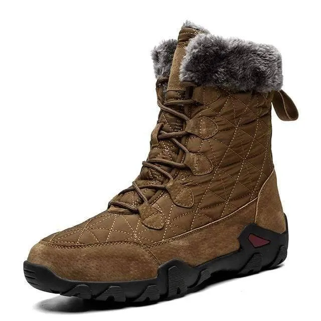 Winter Fur Plush Snow Boots